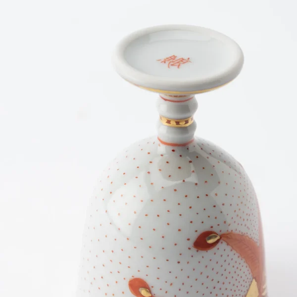 AKAE RED PHOENIX GUINOMI KUTANI SAKE CUP07