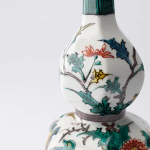 BIRDS AND FLOWERS KUTANI SAKE SET02