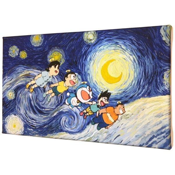 Doraemon Nobita Picture World Masterpiece Fabric01
