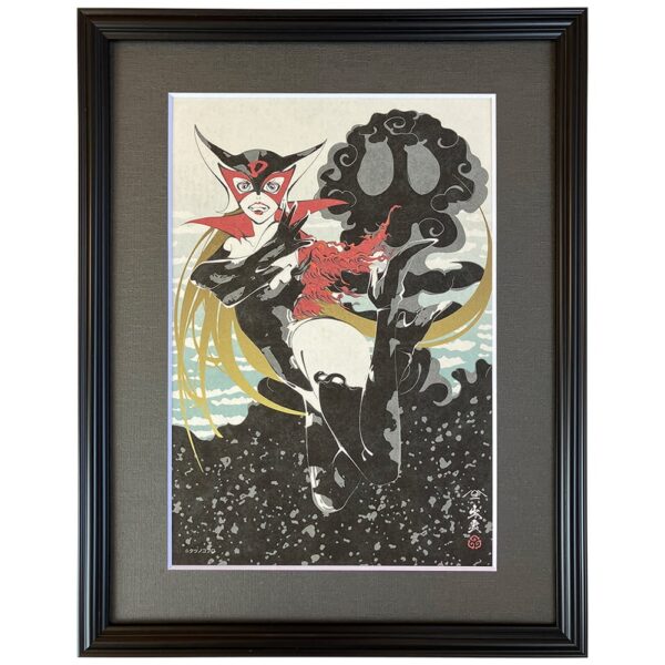 Doronjo Ukiyoe Skeleton Smoke01