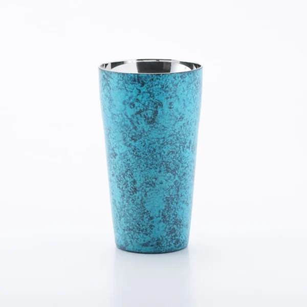 Double Tumbler Orien 310ml Blue Artisan04