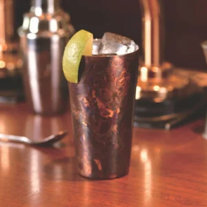 Double Tumbler Orien 310ml Copper Red Artisan01