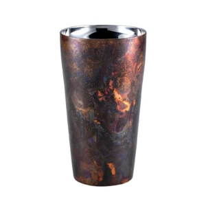 Double Tumbler Orien 310ml Copper Red Artisan02