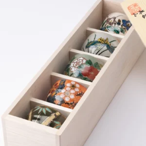 FIVE FLOWERS OCHOKO SAKE CUP SET01