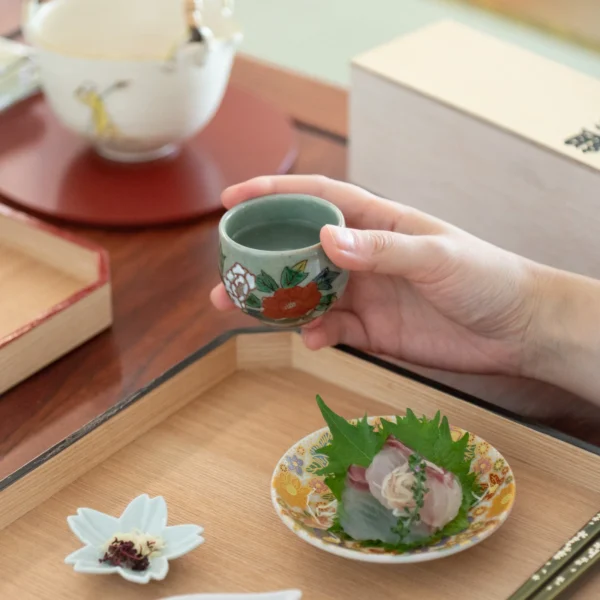 FIVE FLOWERS OCHOKO SAKE CUP SET05