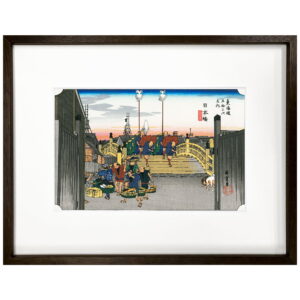 Hiroshige Tokaido Nihonbashi Morning View01