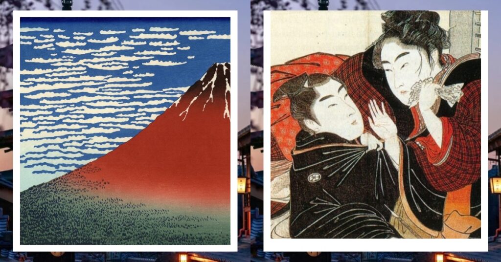 Hokusai utamaro Japonism Art