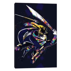 Japonism Anime Art Levi Attack On Titan II Canvas01