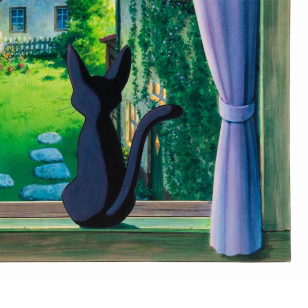 Japonism AnimeArt Ghibli Museum Window Gigi Sea View04