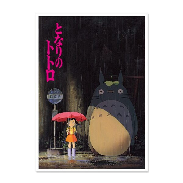 Japonism AnimeArt Ghibli Totoro Poster Pamphlet Set02