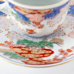 Japonism Arita Spring Autumn Cup Saucer Set02