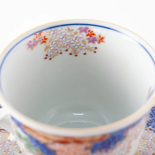 Japonism Arita Spring Autumn Cup Saucer Set04