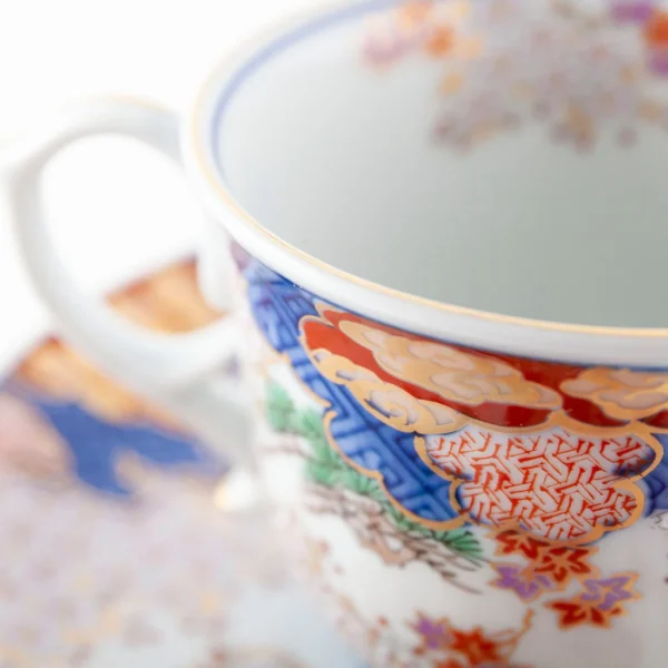 Japonism Arita Spring Autumn Cup Saucer Set05