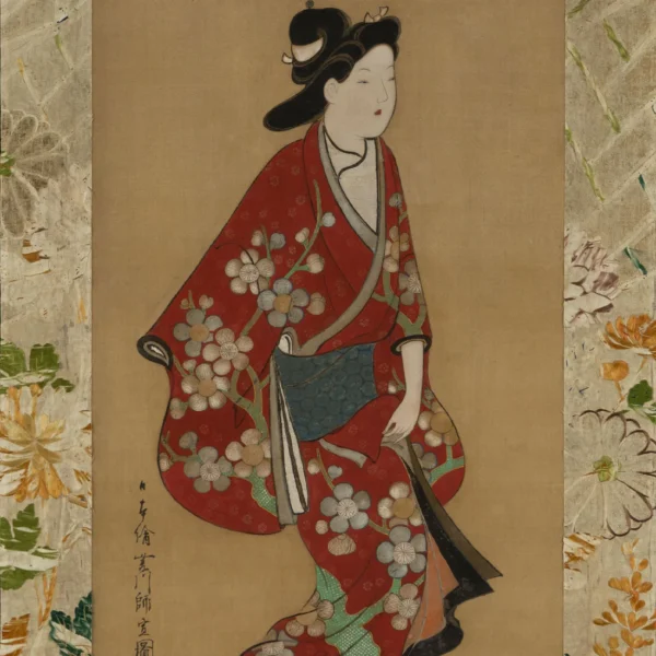 Japonism Artist Hishikawa Moronobu (Awa 1618 1694)04