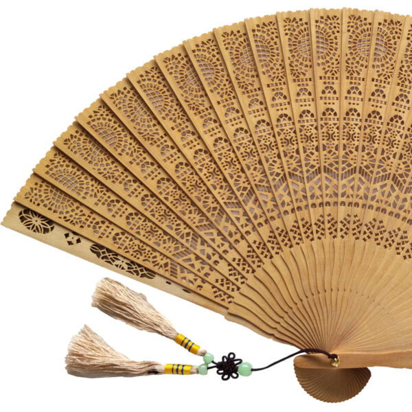 Japonism Sensu 024 Sandalwood Fan Mukohi Hollyhock Paulownia Box03