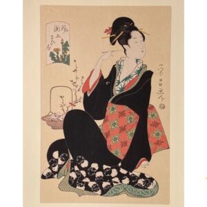 Japonism Ukiyoe Eisho Furyu Go Sekku