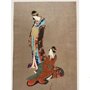Japonism Ukiyoe Hokusai Beauties XL