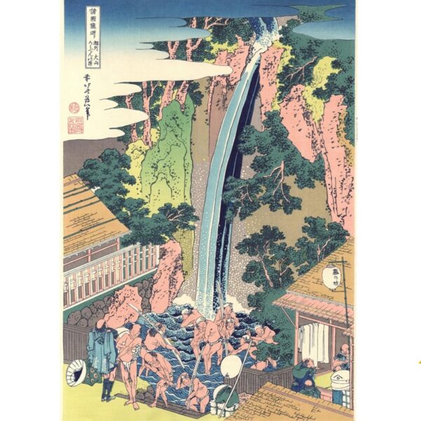 Japonism Ukiyoe Hokusai Roben Falls Oyama