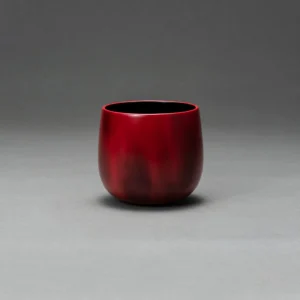 Japonism lacquering Suwari Wooden Cup0102