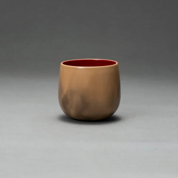Japonism lacquering Suwari Wooden Cup02