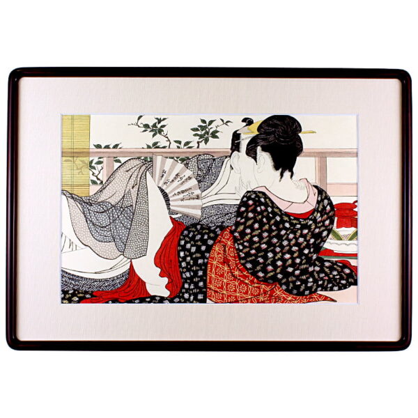 Kitagawa Utamaro Ukiyoe Utamakura Restaurant01