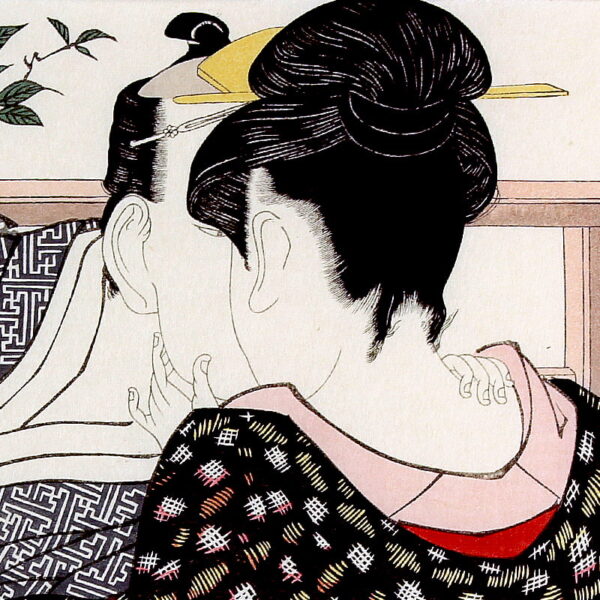 Kitagawa Utamaro Ukiyoe Utamakura Restaurant02