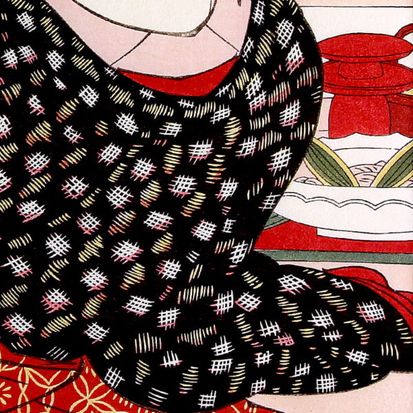 Kitagawa Utamaro Ukiyoe Utamakura Restaurant04