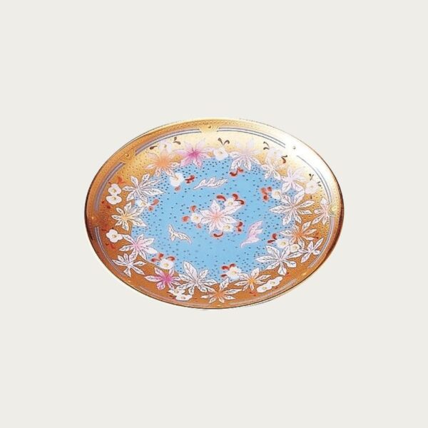 Pece Flower Collection Cake Plate Assort Set05