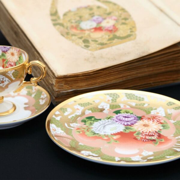 Pece Flower Collection Cake Plate Assort Set08