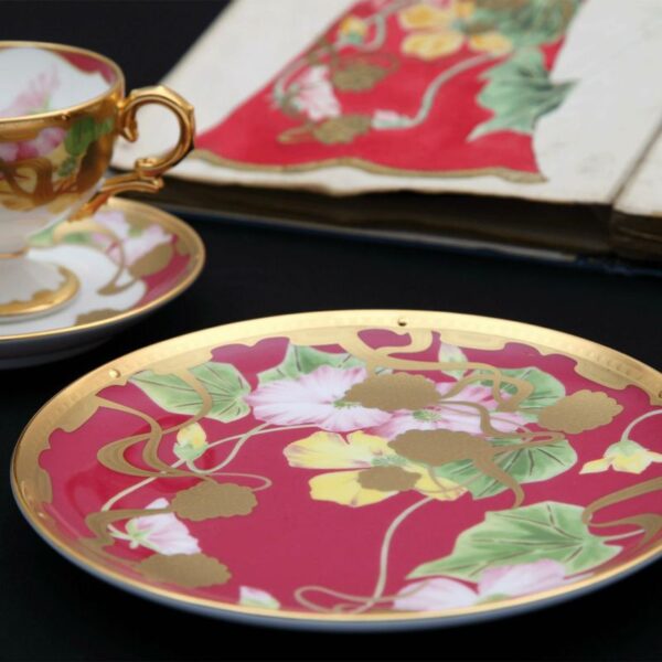 Pece Flower Collection Cake Plate Assort Set09