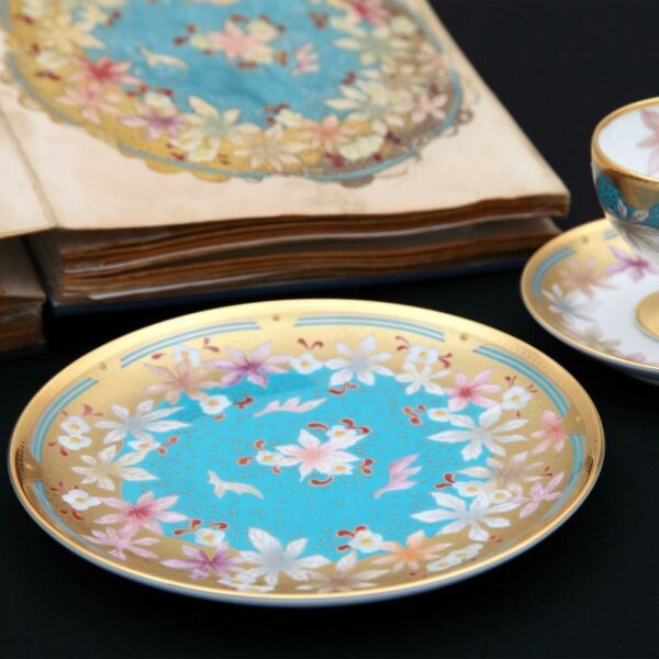 Pece Flower Collection Cake Plate Assort Set10