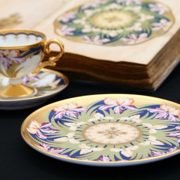 Pece Flower Collection Cake Plate Assort Set11