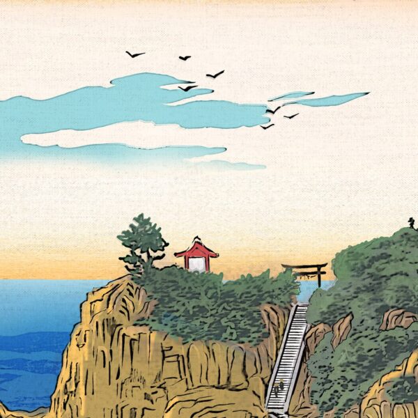 Sakamoto Ryoma Ukiyoe Katsurahama View03