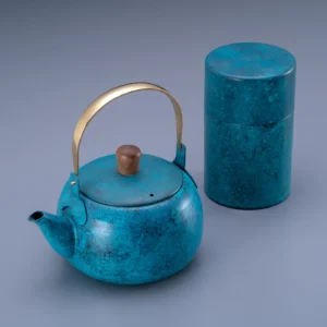Teapot Orien Blue Artisan01