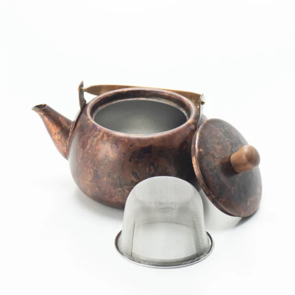Teapot Orien Copper Red Artisan04