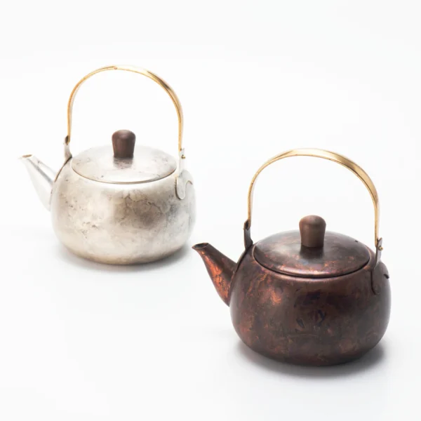Teapot Orien Copper Red Artisan05