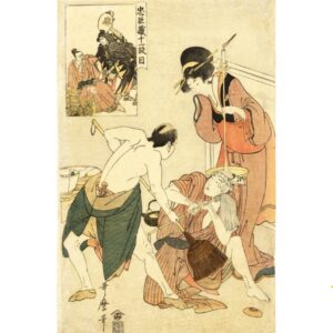 Ukiyoe Utamaro Chushingura Act 11