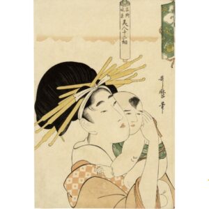 Ukiyoe Utamaro Twelve Aspects Beautiful Women