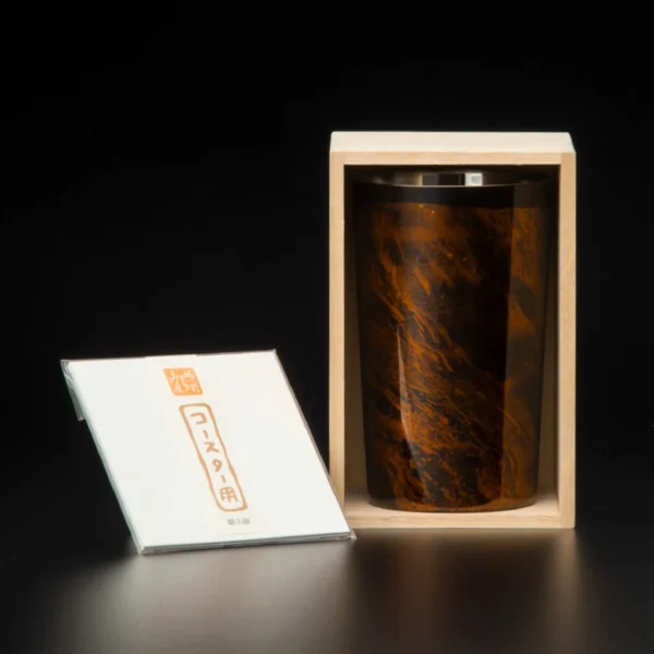 Yamanaka Nuri Cup Sandalwood Highball Black Uchiki03