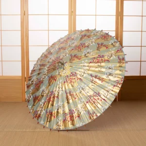 aponism Wagasa Ryusui Plum Gold Kyoto Yuzen01