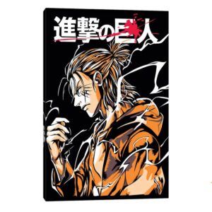 Japonism Anime Attack On Titan XV Canvas Print