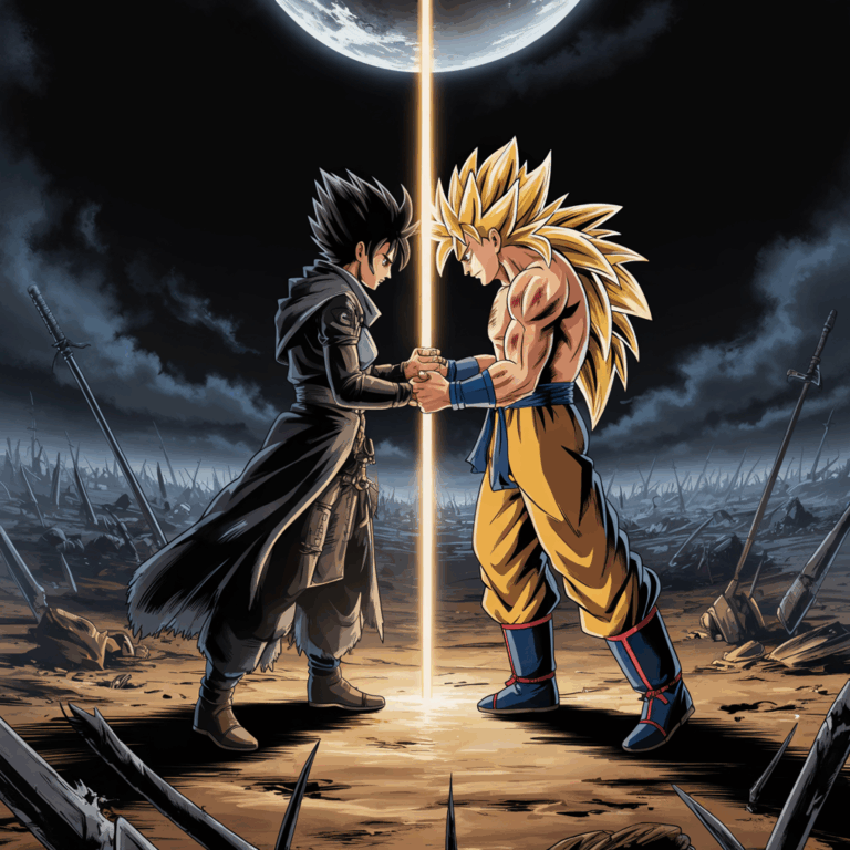 Evangelion vs Dragon Ball