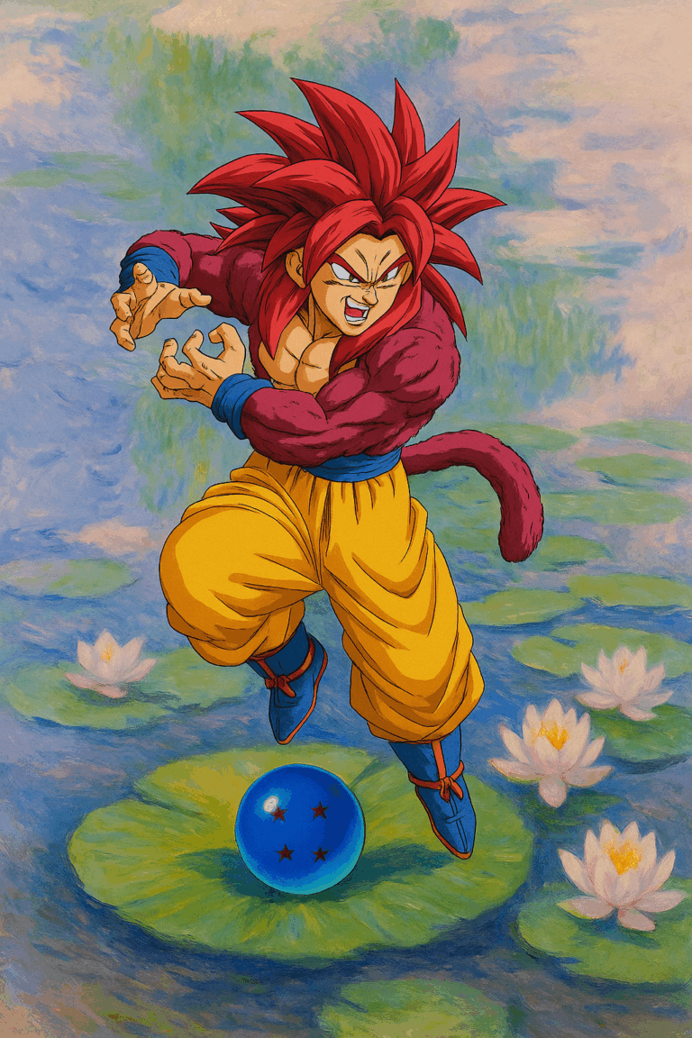 Dragon Ball in Monet’s Dream 