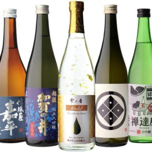 Sake highest rank Daiginjo 720ml 5 bottle set 4 bottles sake